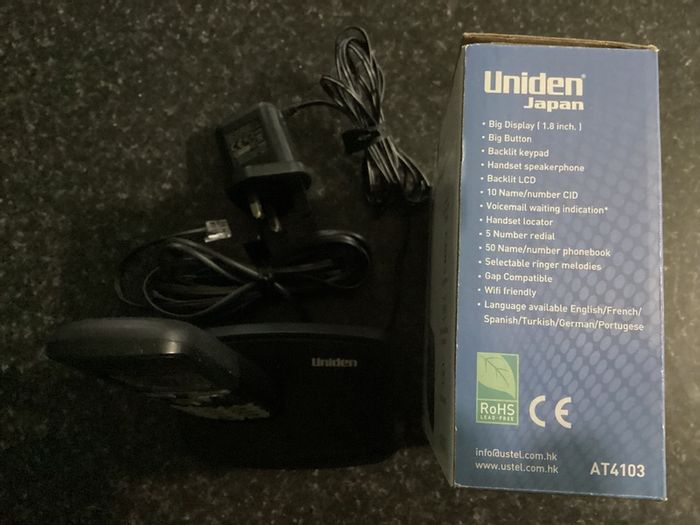 Cordless phone - Uniden AT4103