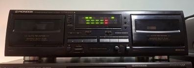 Pioneer CT-W205R Double Compact Tape Deck (Reserved)