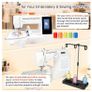 Brand New Embroidery Thread Kit 80 Spools Polyester 500M Each Image 3