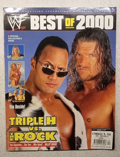 2 x Vintage WWF Magazine.