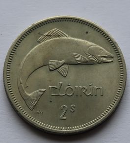 Ireland 1964 Florin UNC coin
