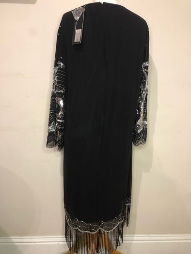 NEW black sparkly dress (size 24)