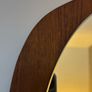 Vintage Retro Mid Century Asymmetrical Teak Mirror Image 6