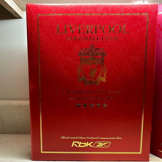 Liverpool FC 2005 Istanbul Ltd Edition Champions League Final Shirt RARE