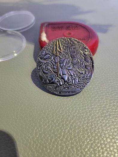 Shiva coin Elizabeth 2nd.