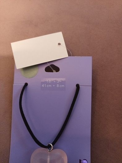 Heart costume pendant