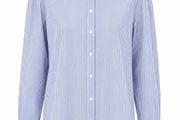 Zara Blue Striped Shirt