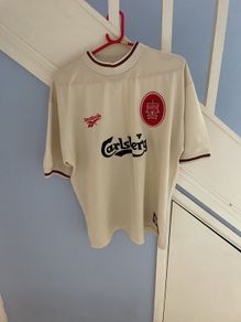 Liverpool vintage jersey 1996/1997 away football shirt Reebok genuine