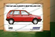 Fiat Uno sign classic car sign