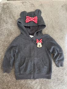 Next Minnie Mouse hoodie 2/3 years