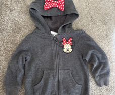 Next Minnie Mouse hoodie 2/3 years