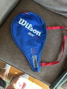 TENNIS racket cover Slazenger Steffi Graf