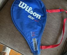 TENNIS racket cover Slazenger Steffi Graf