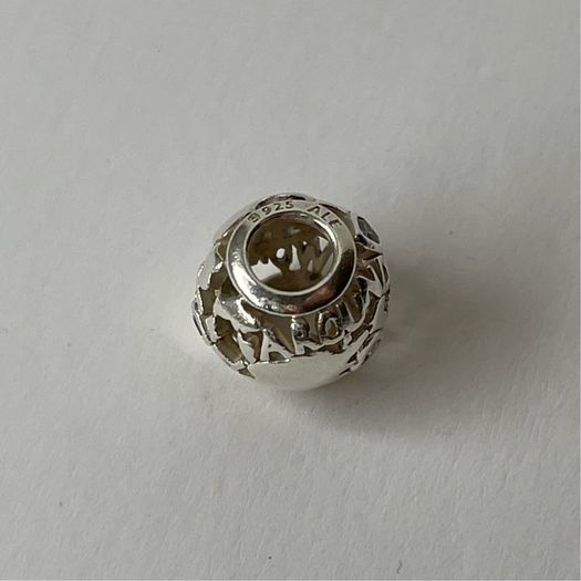 Pandora Sterling Silver Around The World Charm