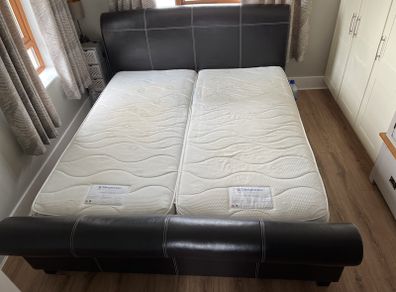 Super king mattress or two European singles