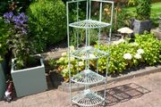 4 Tier Corner Shelf Pistachio Green D10097