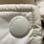 Coach Padded Coat ( cream ) with hood and fur trim ( which can be removed) Size S Image 2