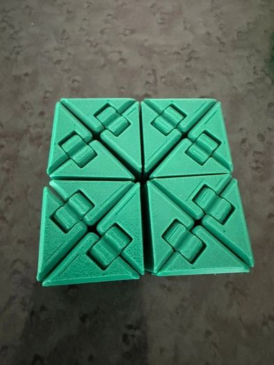 Crazy Cube Articulated Fidget  Sensory Toy & Satisfying Sound