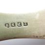 Vintage Sheffield butter or fish knives, two knives have white mother-of-pearl handles Image 6