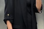 back zara blazer jacket
