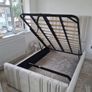 Brand New  Double Frame Beds Available With Optional Ottoman Storage & Tufted Memory Foam Mattresses Image 8