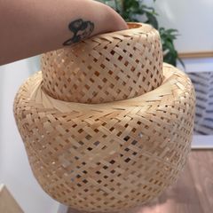 bamboo lamp shade