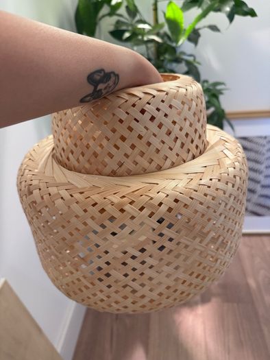 bamboo lamp shade