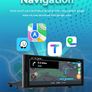 10.25'' 2Din Car Radio Multimedia Player For Auto A4 A5 A4L B8 2009-2016 4G Wifi GPS Audio DSP Head Unit Wireless Carplay Android Auto Plug and Play Intelligent Car System Image 8