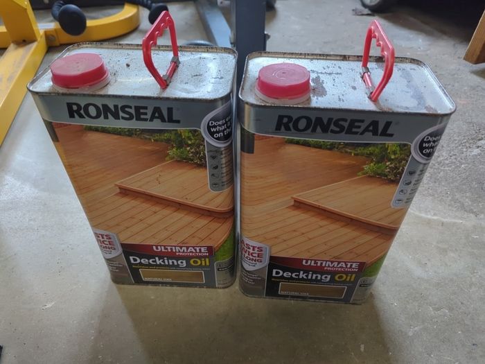 Ronseal decking oil