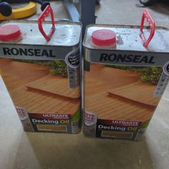 Ronseal decking oil