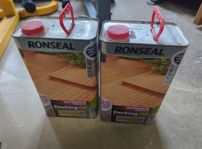 Ronseal decking oil