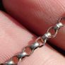 1937 Irish Sterling Silver Communion Medal and original silver chain Image 10