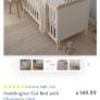 New Baby Elegance Haddington Cot Bed with Changing Unit Image 6