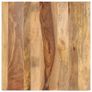 Extendable Coffee Table White 90x(45-90)x45 cm Solid Mango Wood Image 8