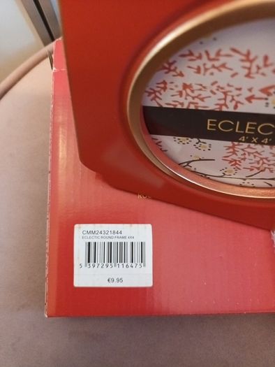 Red valentines photo frame