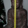 Lovely extra  large buddha size in photo some slight damage to shoulder and  base see photo Image 2