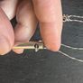 Silver pendant and chain Image 2