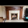 Mahogany Fireplace Image 4