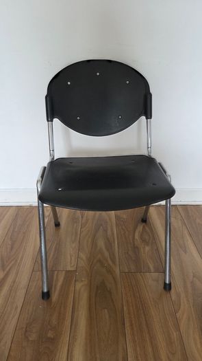 2 plastic chairs