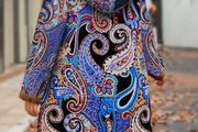 BNWT Boho Style Coat with a Hood &amp; Soft Fur on the inside size 20