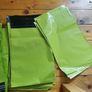 Neon Green Mailer Bags - 2 sizes Image 2
