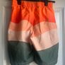 Gap Orange Colourblock Swim Boardshorts - age 12 Image 2