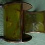 1910-1920 Antique Victorian Collectable Cigarette  Box in a cylindrical design  Exquisite little Ball Feet Image 9