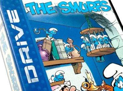 The Smurfs for Sega Mega Drive - Boxed, Minty, Rare