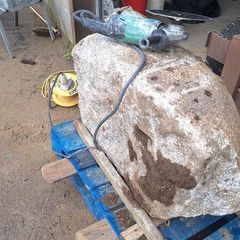 granite blocks and boulders
