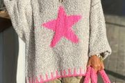 Relaxed style pullover