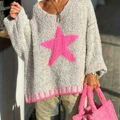 Relaxed style pullover