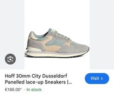 Hoff Dusseldorf city trainers size 38 worn once