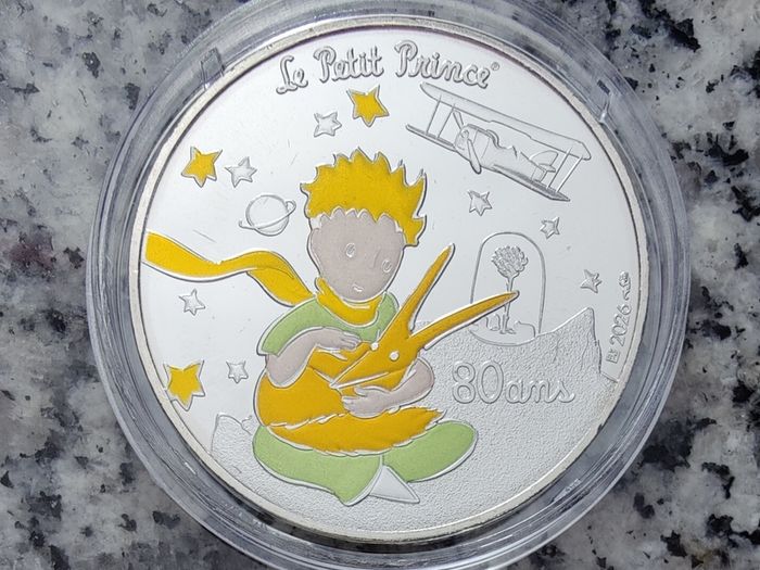 France 10 Euro Silver (.333) Uncirculated Coin 2026 - The Little Prince