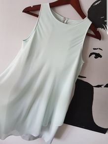 TED BAKER Asymmetric Hem Dress Size 3